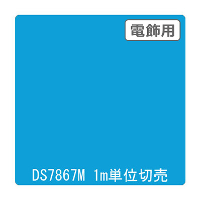 ダイナカル DSシリーズ DS7867M フラッシュブルー 1020mm×切売 (商品コード：000648)