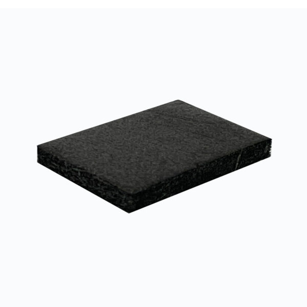 ウッドラックパネル ソリッドカラー 黒 5mm厚 630×1200 色板 30枚梱包 (商品コード：060345)