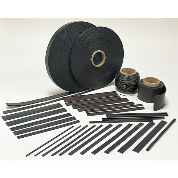 マグネストリップ 磁石色 等方性 5mm厚×15mm幅×1m (商品コード：008782)