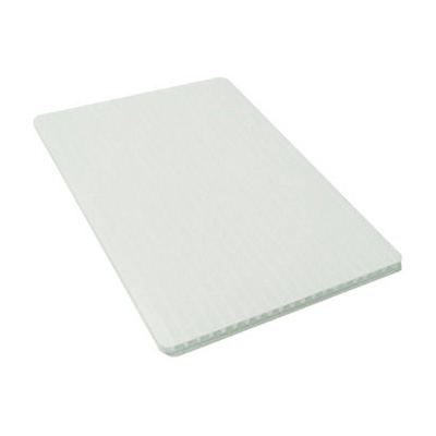 プラダン 910×1820mm 5.0mm厚ホワイト 10枚入 サンプライ (商品コード：013924)