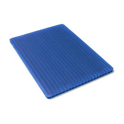 プラダン 910×1820mm 4.0mm厚ダークブルー 11枚入 サンプライ (商品コード：013926)