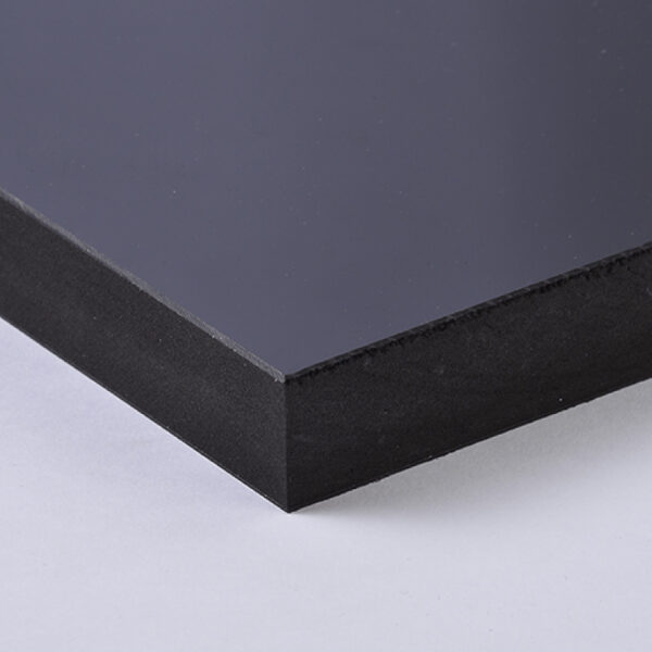 ゼブラチャンネル 30mm厚 3×6判 (910×1820) アクリル 黒グロス 2枚梱包 (商品コード：037924)