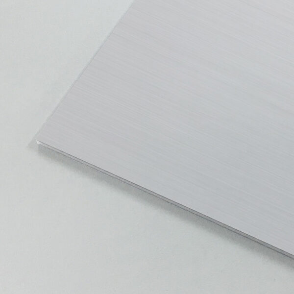 不燃アルポリック アルミヘアラインP 303fr N-7 3mm サンプル品【会員様限定】 (商品コード：060584)