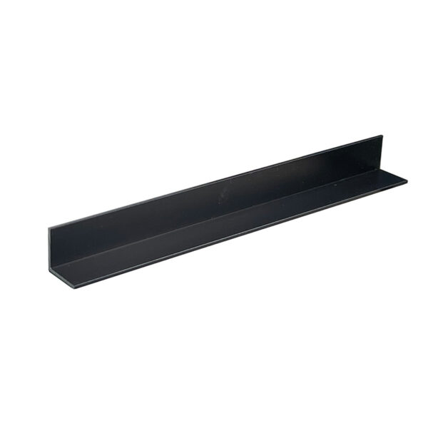 アルミ等辺アングル アルマイト付 t0.9×38×38×3.64m ブラック (商品コード：084919)