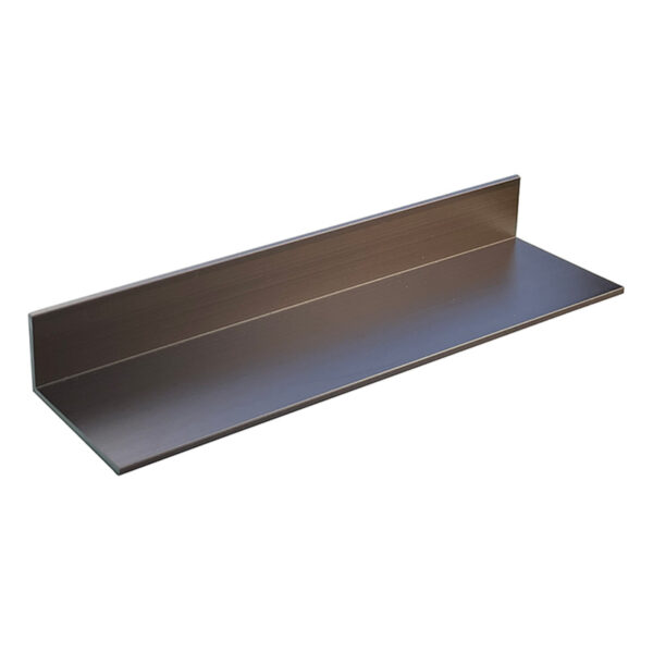 アルミ不等辺アングル アルマイト付 t2×20×30×4m ブロンズ (商品コード：085093)