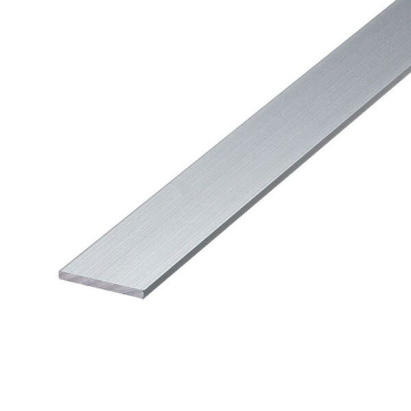 アルミフラットバー アルマイト付 t6×50×4m シルバー (商品コード：085187)