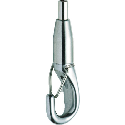 トラスコ ワイヤーグリッパー 外れ防止カラナビ付フック SUS TSM-20VP 1個入り 115-8189 (商品コード：156190)