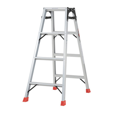 トラスコ TRUSCO はしご兼用脚立 脚カバー付 H1.11m THK-120 512-3674 (商品コード:157420)