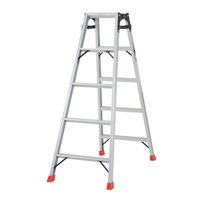 トラスコ TRUSCO はしご兼用脚立 脚カバー付 H1.4m THK-150 512-3682 (商品コード:157421)