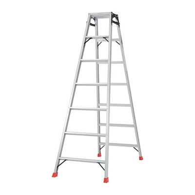 トラスコ TRUSCO はしご兼用脚立 脚カバー付 H1.98m THK-210 512-3704 (商品コード:157423)