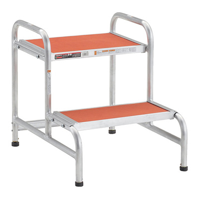トラスコ TRUSCO 作業用踏台 アジャスター付 H0.45m AF-A2 510-2464 (商品コード:157447)