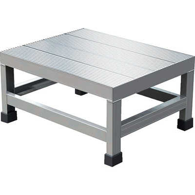 トラスコ TRUSCO アルミ製溶接一体構造型作業台 一段 WTDB-5425 207-4480 (商品コード：157484)