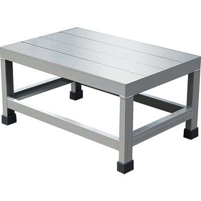 トラスコ TRUSCO アルミ製溶接一体構造型作業台 一段 WTDB-6430 207-4484 (商品コード：157488)