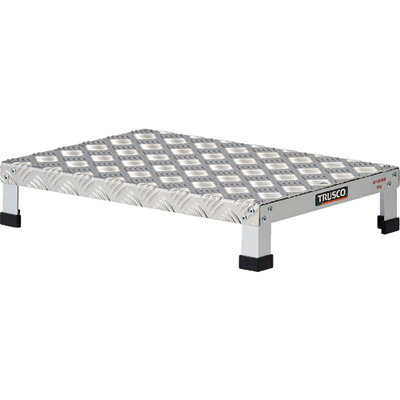 トラスコ TRUSCO ローハイシステムステップ アルミ製足踏台(1段ワイドタイプ) LH-100A 137-2389 (商品コード：157507)