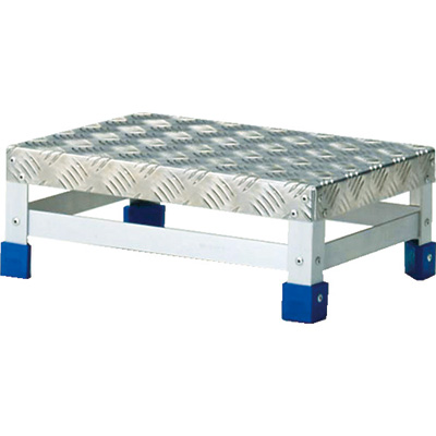 トラスコ TRUSCO アルミステップ(縞板タイプ) H0.15m TFS-1543 341-8014 (商品コード：157544)