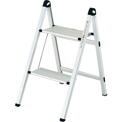 トラスコ TRUSCO 折りたたみ式薄型幅広踏台 片側昇降タイプ 2段 H0.52m TAU-2UF 207-4444 (商品コード：157590)