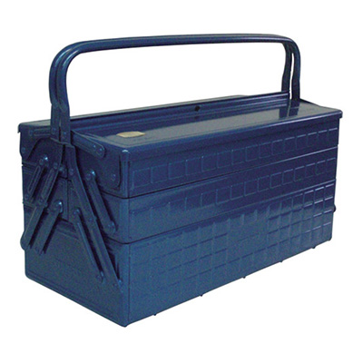 トラスコ TRUSCO 3段式ツールボックス ブルー GT-470-B 121-5663 (商品コード：157934)