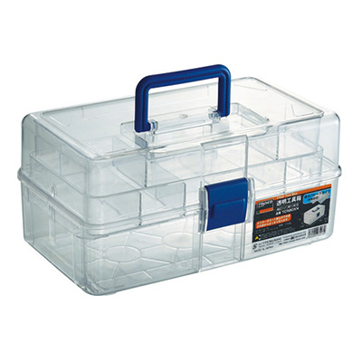 トラスコ TRUSCO 透明工具箱 クリア TCRBOXN 365-5873 (商品コード：157952)