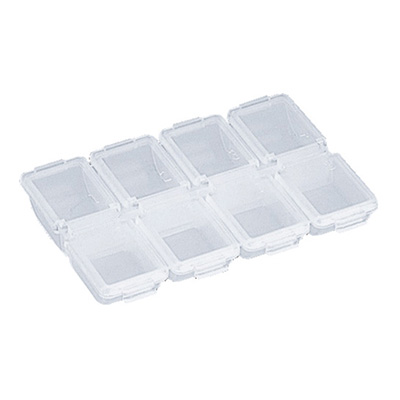 トラスコ TRUSCO ジョイントケース クリア TJC-8 299-6316 (商品コード：158004)