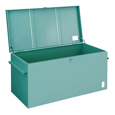 トラスコ TRUSCO 大型車載用ツールボックス 中皿なし グリーン F-1001 239-0604 (商品コード：158059)