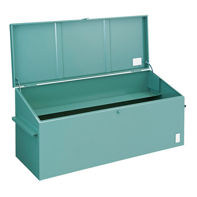 トラスコ TRUSCO 大型車載用ツールボックス 中棚付 グリーン FT-9000 239-0655 (商品コード：158073)
