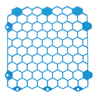 トラスコ TRUSCO 抗菌・防炎ジョイントスノコ 土足用 ブルー TJDDS15-BL 206-5388 (商品コード：158716)