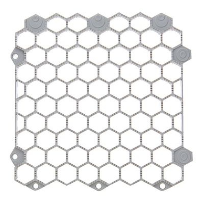 トラスコ TRUSCO 抗菌・防炎ジョイントスノコ 土足用 グレー TJDDS15-GY 206-5390 (商品コード：158717)