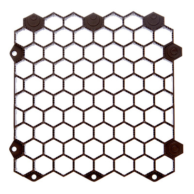 トラスコ TRUSCO 抗菌・防炎ジョイントスノコ 土足用 ブラウン TJDDS15-BR 207-2732 (商品コード：158718)