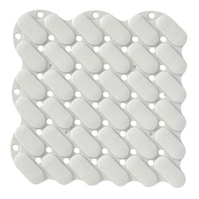 トラスコ TRUSCO 抗菌・防炎ジョイントスノコ 素足用 グレー TJSS15-GY 207-2736 (商品コード：158720)