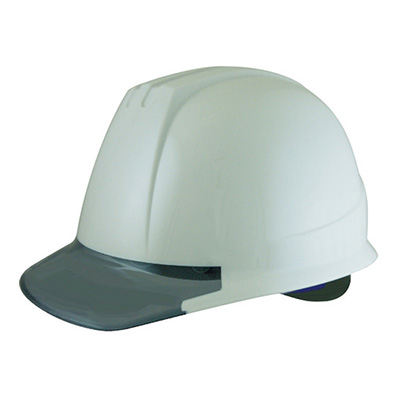 トラスコ TRUSCO ヘルメット 透明バイザータイプ グレー DPM-141JGY/GY 125-6537 (商品コード：158784)