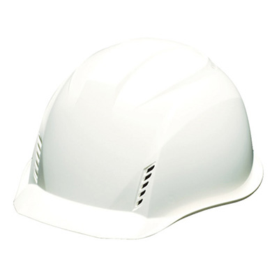 トラスコ TRUSCO 遮熱ヘルメット 涼帽 通気孔付 ホワイト TD-HB-FV-KP-W 856-6925 (商品コード：158791)