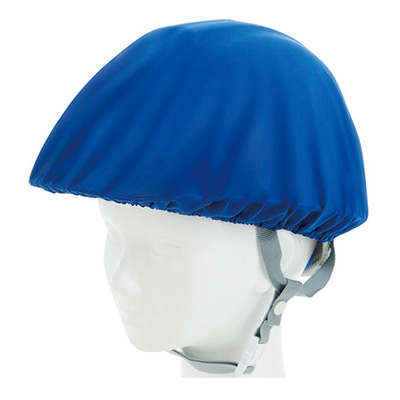 トラスコ TRUSCO ヘルメットカバー スポンジ生地付ソフトタイプ 青 HMCS-B 207-1999 (商品コード：158810)