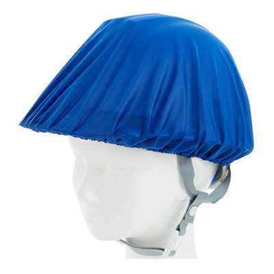 トラスコ TRUSCO 識別用ヘルメットカバー 簡易タイプ 青 HMCD-B 207-1981 (商品コード：158813)