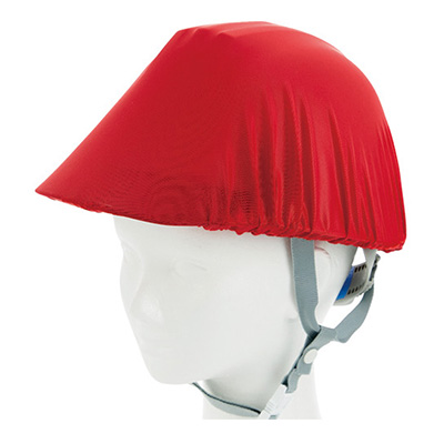 トラスコ TRUSCO 識別用ヘルメットカバー 簡易タイプ 赤 HMCD-R 207-1982 (商品コード：158814)
