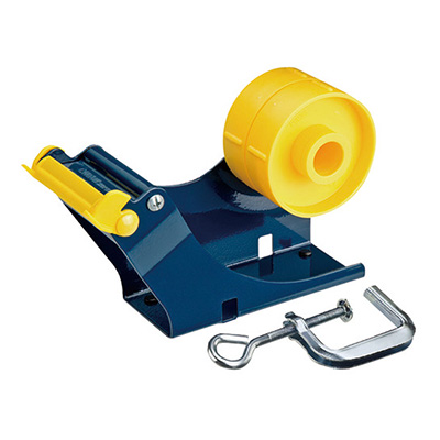 トラスコ TRUSCO テープカッター クランプ付タイプ ブルー TTC-50 819-1283 (商品コード：158890)