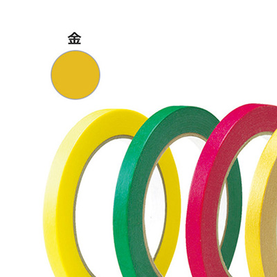 トラスコ TRUSCO 和紙バッグシーリングテープ 金 9mm×50m TBSJP-0950-GO 116-0814 (商品コード：158899)