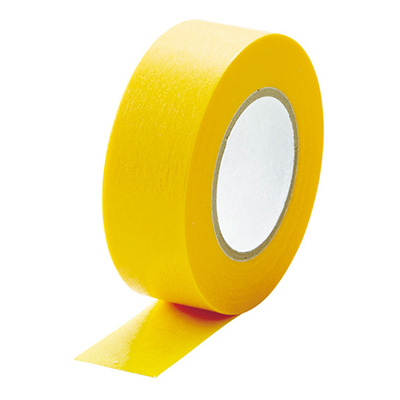 トラスコ TRUSCO 建築塗装用マスキングテープ18mm×18m MTA-1818-7-Y 7巻入 102-5885 (商品コード：158938)