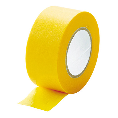 トラスコ TRUSCO 建築塗装用マスキングテープ24mm×18m MTA-2418-5-Y 5巻入 102-5887 (商品コード：158940)