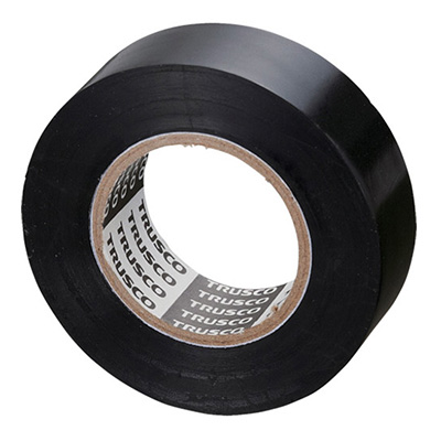 トラスコ TRUSCO 脱鉛ビニールテープ 黒 19mm×10m GJ-2110-BK 10巻 126-2131 (商品コード：158974)