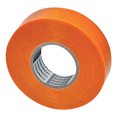 トラスコ TRUSCO 脱鉛ビニールテープ オレンジ 50mm×20m GJ215020-OR 4巻 396-3962 (商品コード：158979)