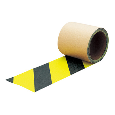 トラスコ TRUSCO 蛍光ノンスリップテープ 黄/黒 100mm×3m TKNS-100-ZB 256-4319 (商品コード：159160)