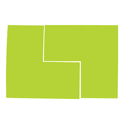 トラスコ TRUSCO 蛍光L字シール 50×100×100mm FLL502-Y 2枚入 207-1909 (商品コード：159184)