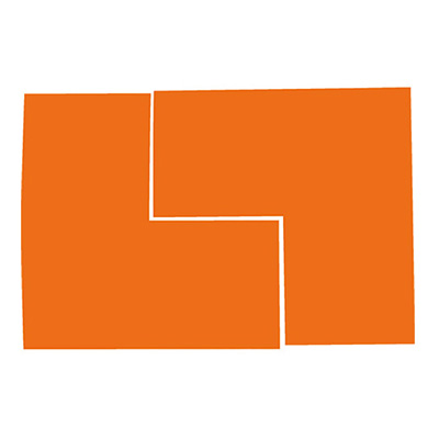 トラスコ TRUSCO 蛍光L字シール 50×100×100mm FLL502-O 2枚入 207-1907 (商品コード：159185)