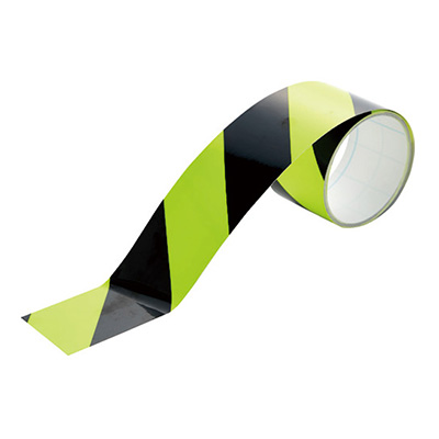 トラスコ TRUSCO 蛍光ラインテープ イエロー/ブラック 50mm×10m KTL5010YBK 207-1898 (商品コード：159206)