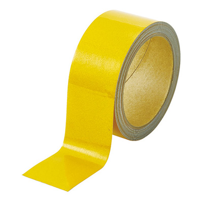 トラスコ TRUSCO 再帰反射テープ イエロー 45mm×10m TRFT45-Y 116-2107 (商品コード：159210)