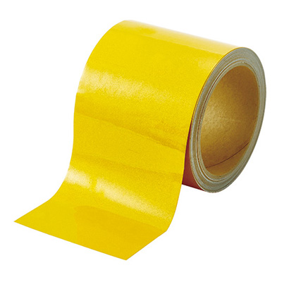 トラスコ TRUSCO 再帰反射テープ イエロー 90mm×10m TRFT90-Y 116-2112 (商品コード：159213)