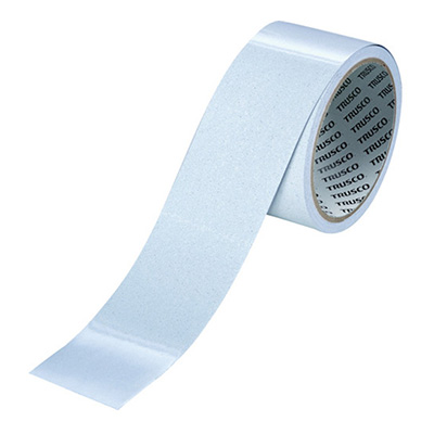 トラスコ TRUSCO 再剥離反射テープ ホワイト 25mm×5m TSRFT25-W 256-4532 (商品コード：159214)