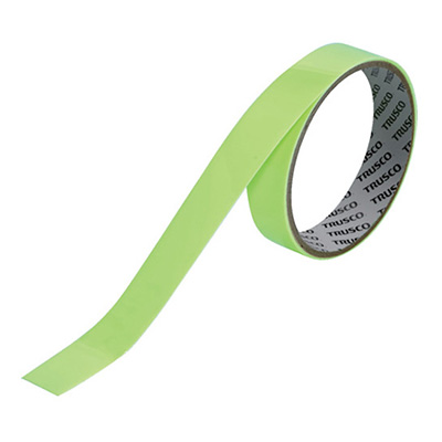 トラスコ TRUSCO 高輝度蓄光蛍光テープ(JC等級) 12mm×1m TNBK-1201 256-5289 (商品コード：159233)