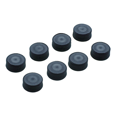 トラスコ TRUSCO 樹脂台車用目隠しキャップ ブラック JDMC-8S-BK 115-7373 (商品コード：159764)