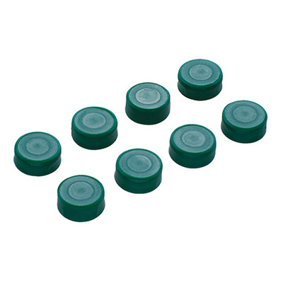 トラスコ TRUSCO 樹脂台車用目隠しキャップ グリーン JDMC-8S-GN 115-7375 (商品コード：159765)